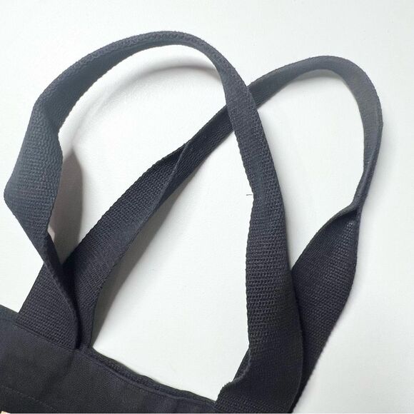 Barnes & Noble Canvas Tote Gold Print Reusable - Picture 6 of 10